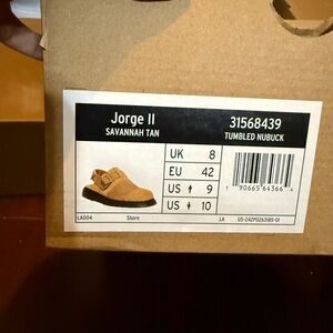 Dr. Martens Jorge II Tan Nubuck Loafers